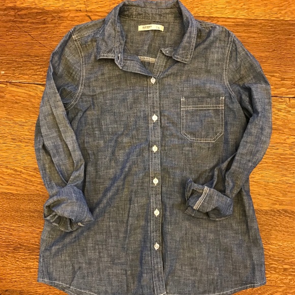 Old Navy Tops - Old Navy Chambray Shirt